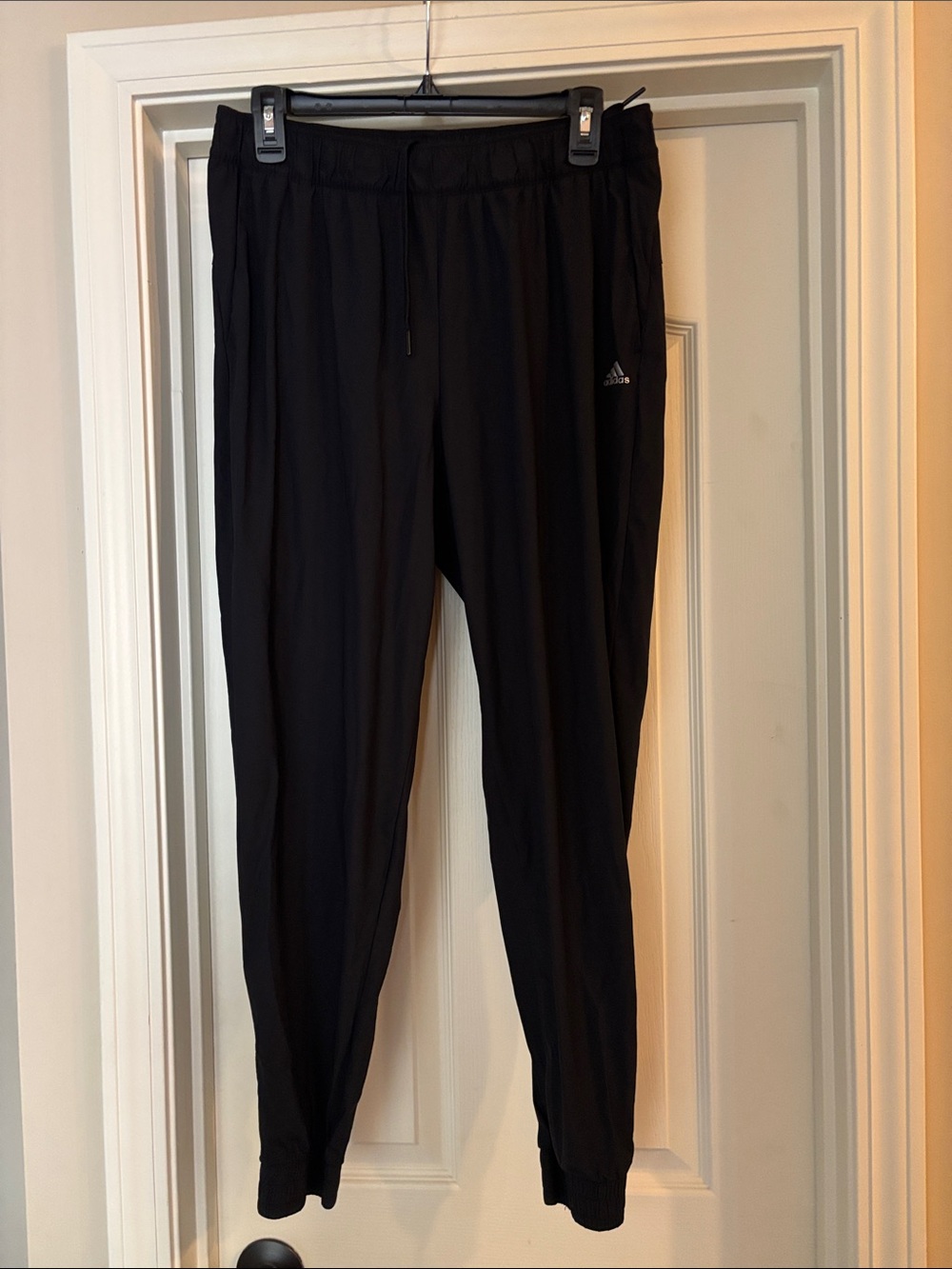 adidas golf  Black Athletic Joggers with Elastic Waist